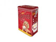 Kaffeburk Hot Coffee Now - Rockabillybutiken. com 