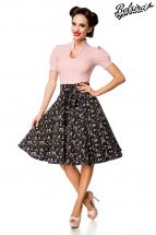 Belsira kjol med rosett blommor - Rockabillybutiken. com 