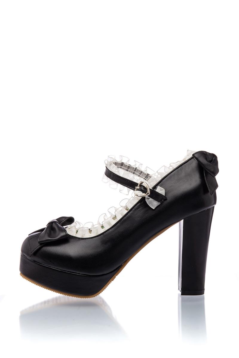 Mary Jane Pumps svart - Rockabillybutiken. com 